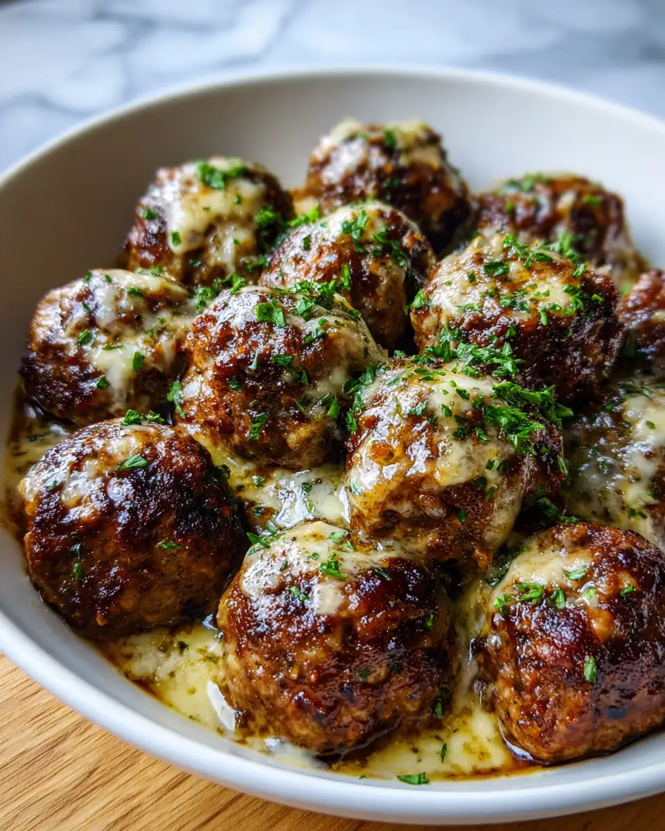 Irresistible French Onion Beef Meatballs Perfect for Any Meal - Featured Image