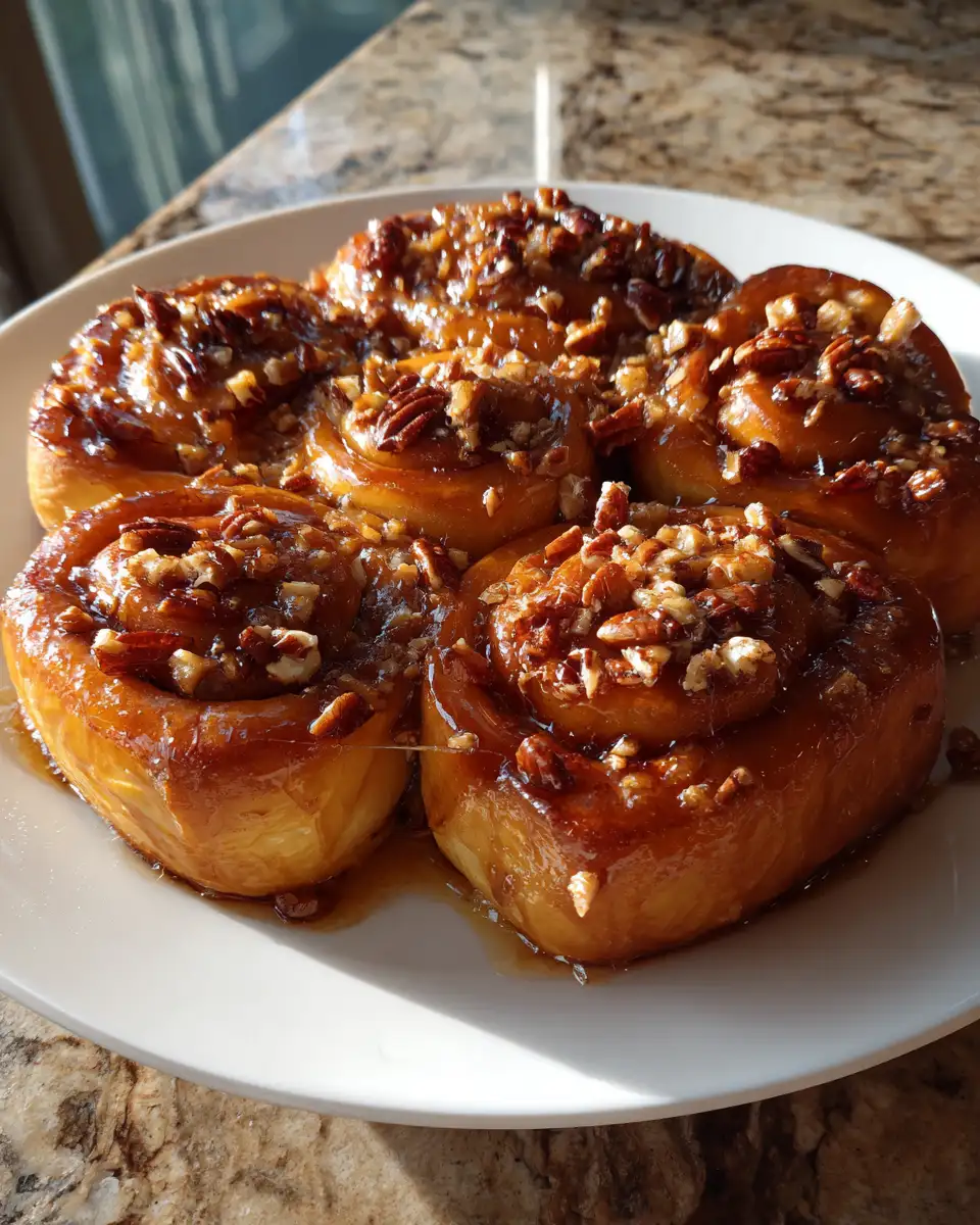 Final dish - Irresistibly Delicious Gooey Maple Pecan Sticky Buns to Satisfy Your Sweet Tooth