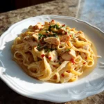 Spicy Sweet Heat Hot Honey Chicken Alfredo Pasta You Need to Try - Featured Image