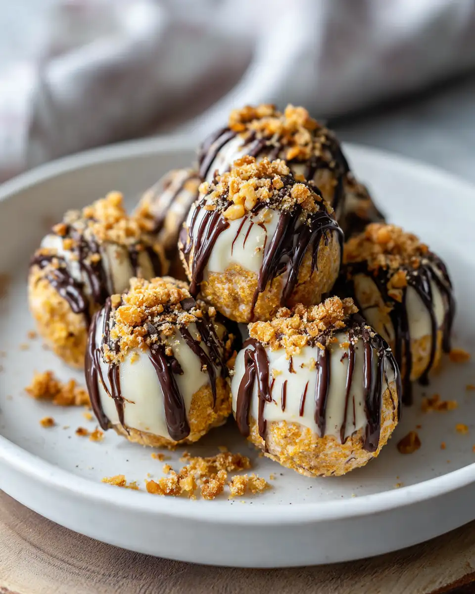 Irresistible No Bake Pumpkin Cheesecake Truffles The Perfect Fall Sweet Treat - Featured Image