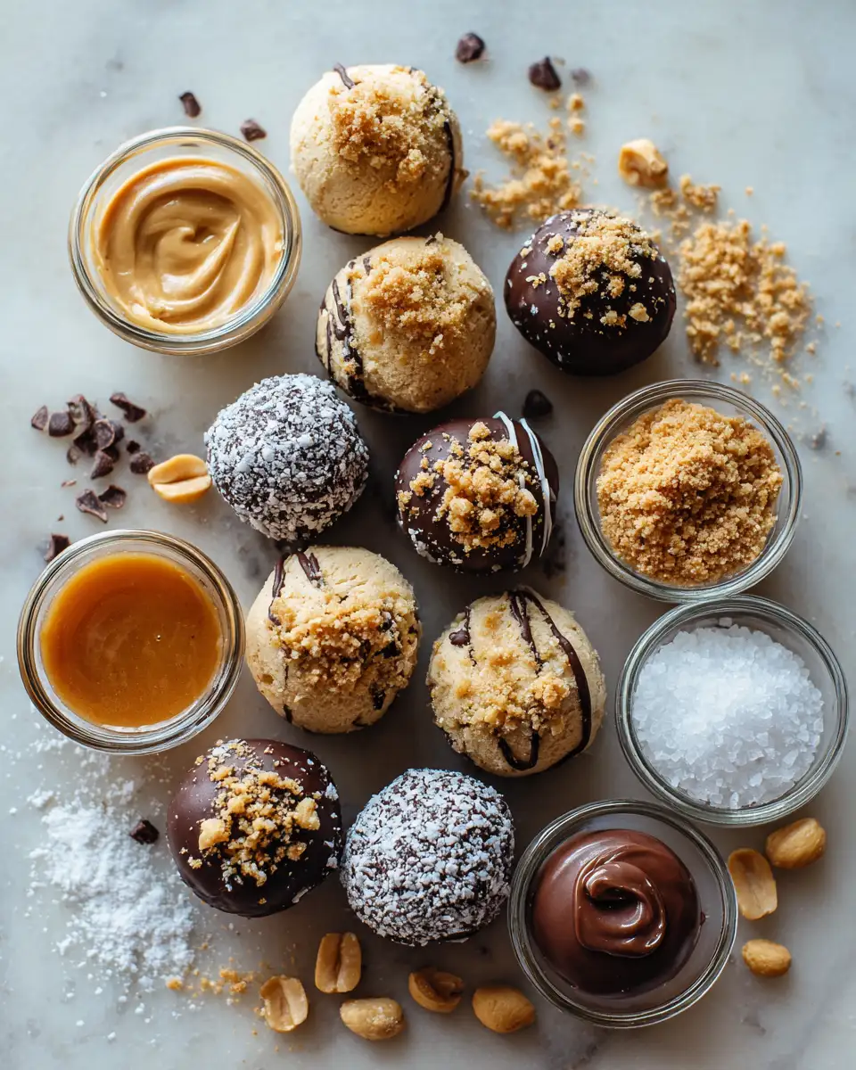 Ingredients for Decadent Peanut Butter Cheesecake Truffles That Will Melt Your Heart