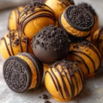 Irresistible Pumpkin Oreo Cheesecake Truffles Perfect for Fall - Featured Image